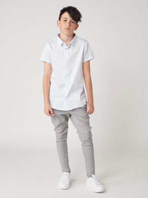 SHIRT Blue-White Stripe / 14