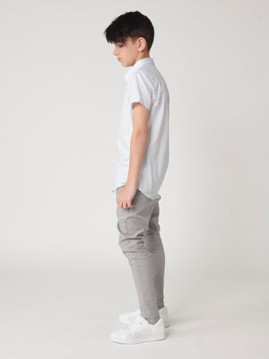 SHIRT Blue-White Stripe / 14