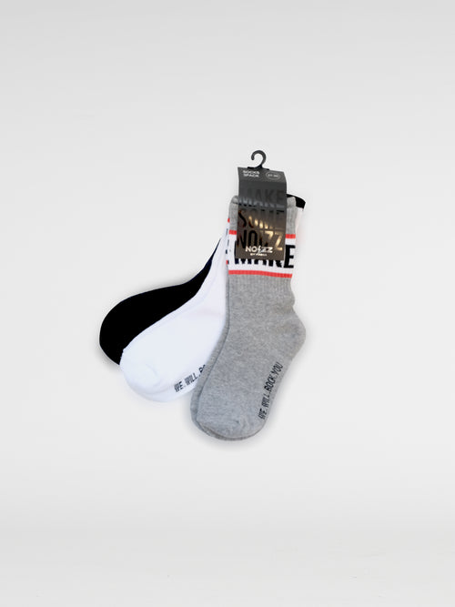 SOCKS Black / White / XS