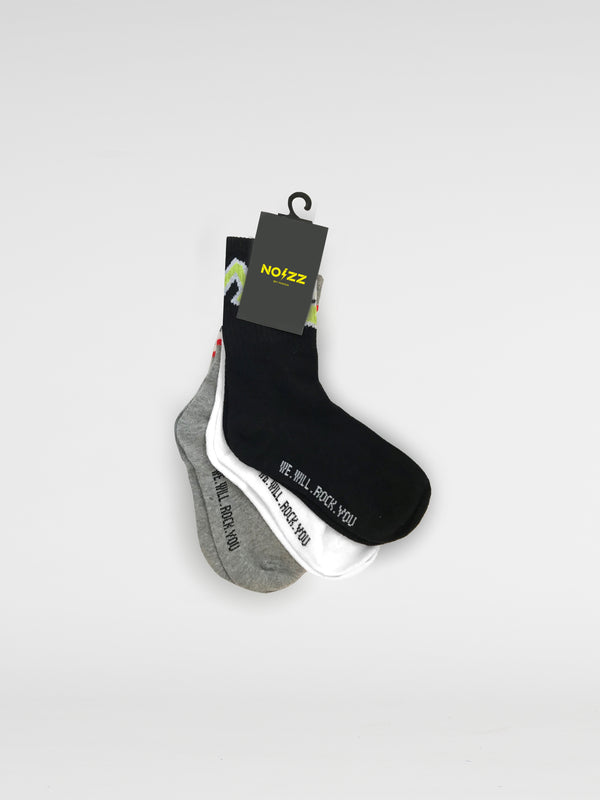 SOCKS Black / White / XS