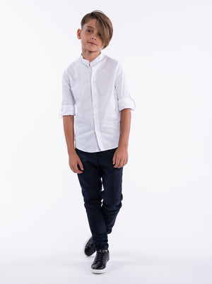 FASHION BUTTONNED SHIRTS White / 14