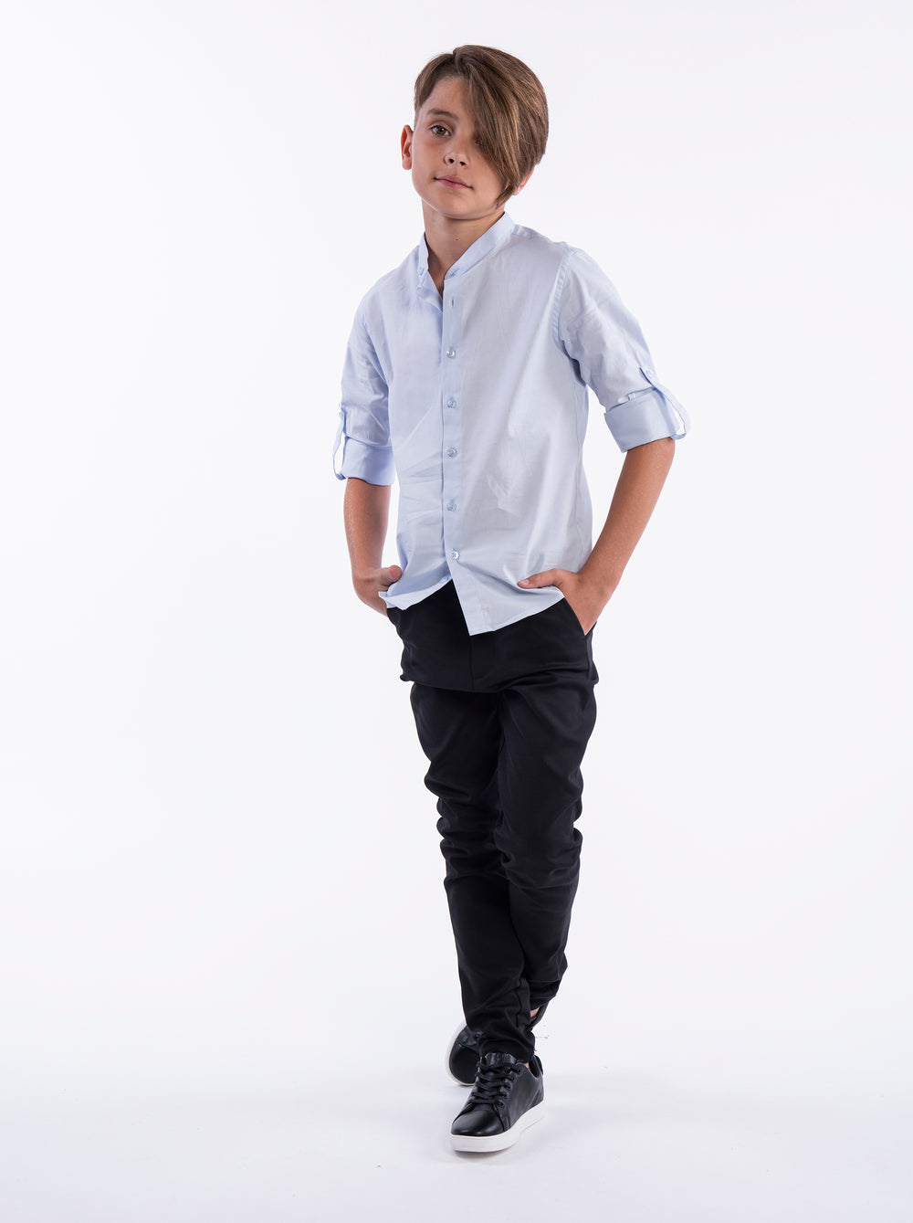 FASHION BUTTONNED SHIRTS White / 14
