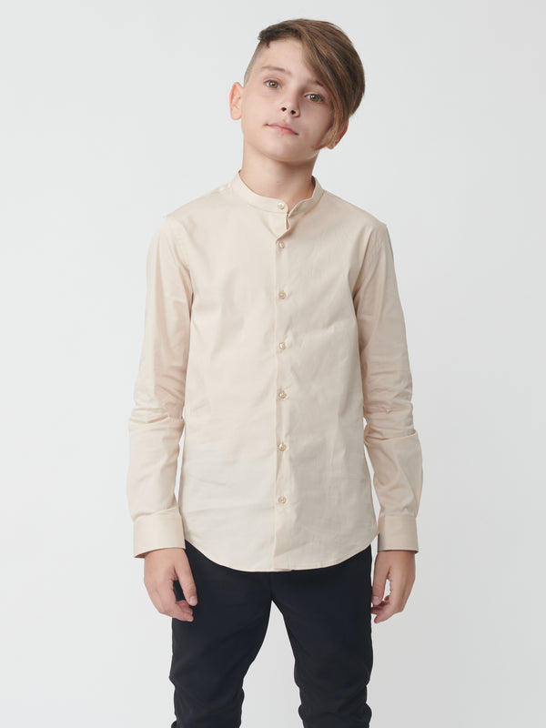 PREMIUM WOVEN SHIRTS Stone / 14