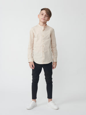 PREMIUM WOVEN SHIRTS Stone / 14