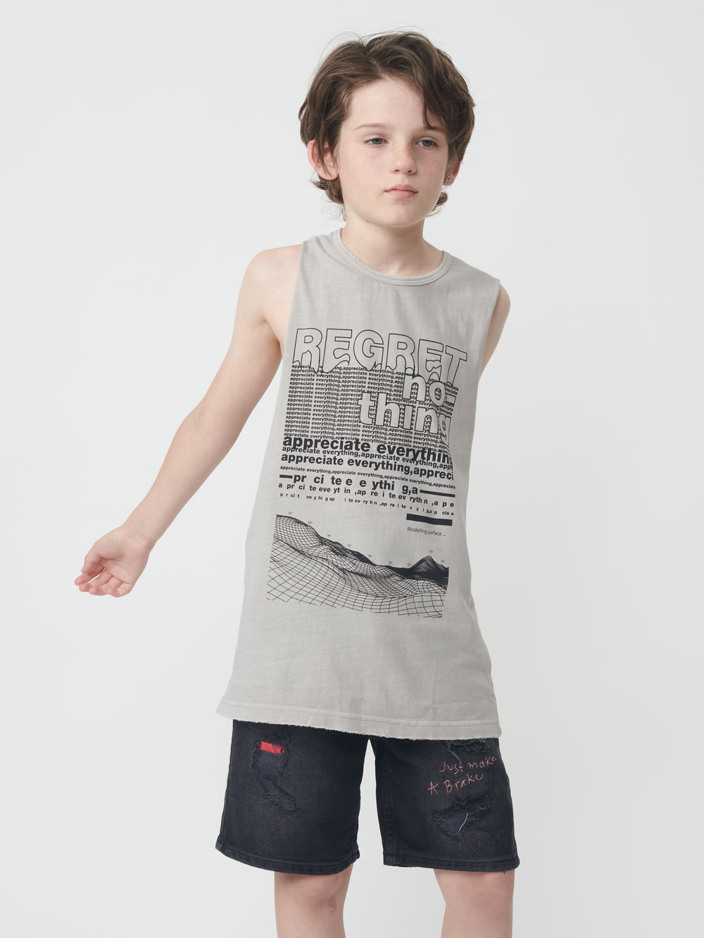 TANK TOP Gray / 14