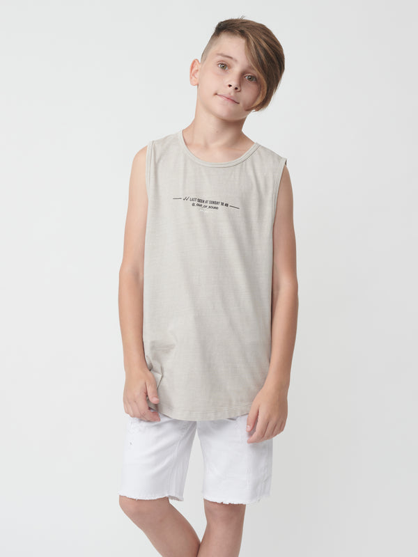 TANK TOP Gray / 14