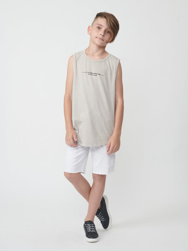 TANK TOP Gray / 14