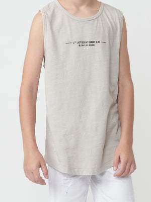 TANK TOP Gray / 14