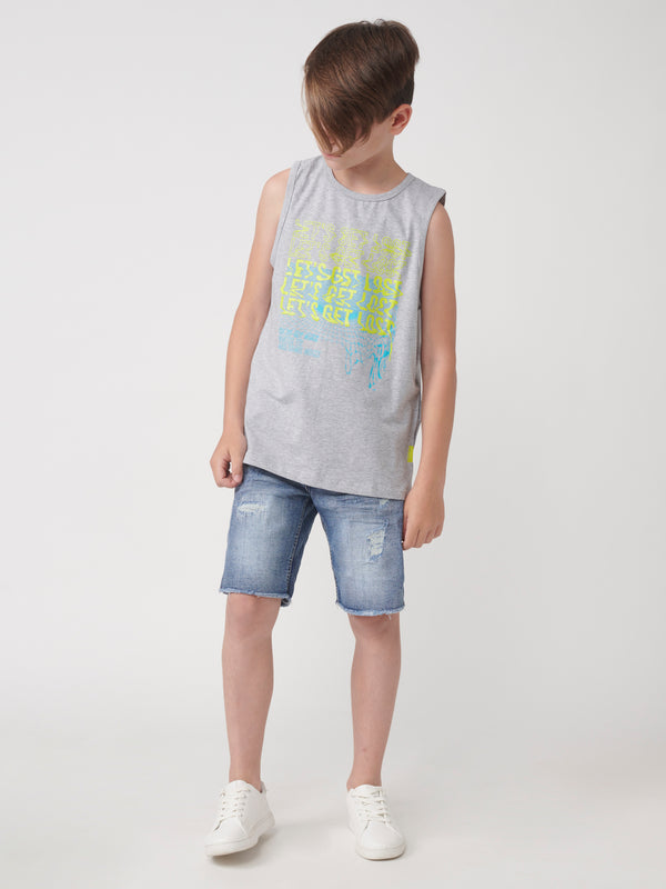 TANK TOP Grey Melange / 14