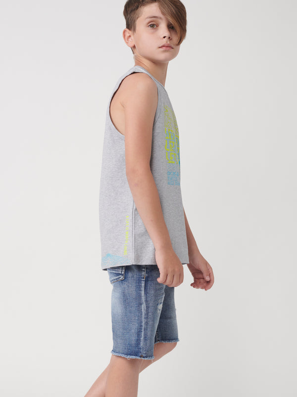 TANK TOP Grey Melange / 14