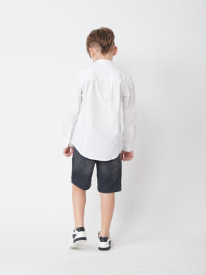 JEANS BERMUDA Black / 13