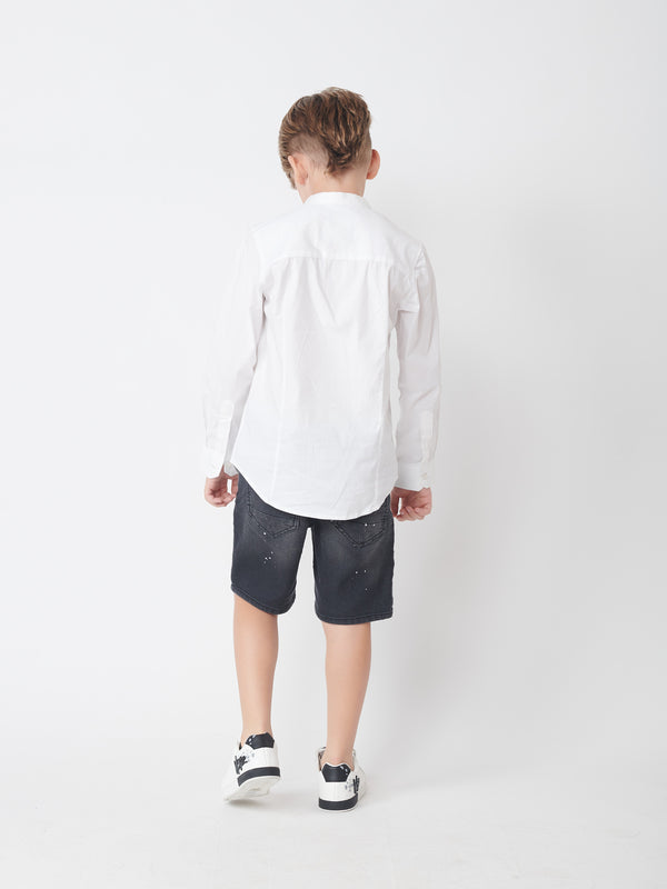 JEANS BERMUDA Black / 13