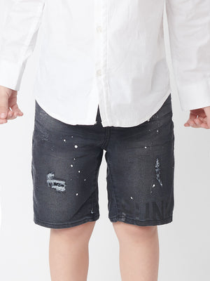 JEANS BERMUDA Black / 13