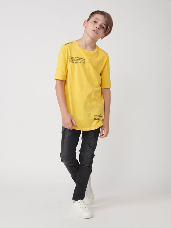 T SHIRT Yellow / 14