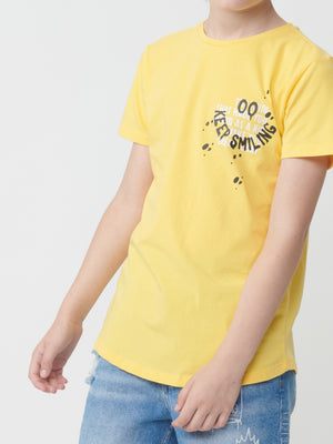 T SHIRTS Yellow / 14