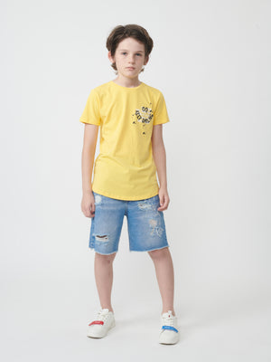 T SHIRTS Yellow / 14