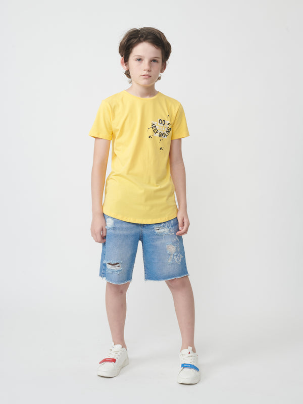 T SHIRTS Yellow / 14