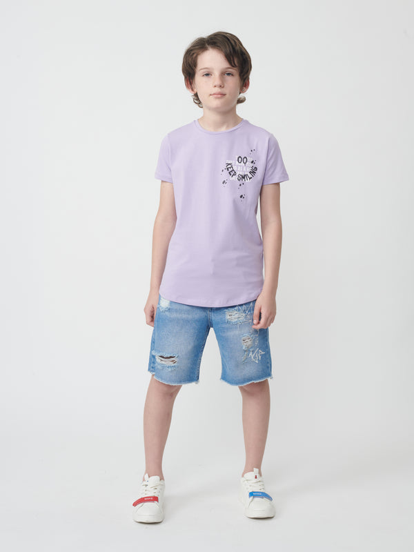 T SHIRTS Lilac / 14