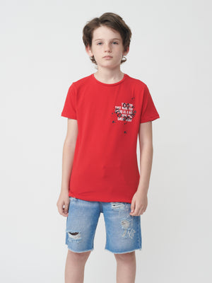 T SHIRTS Red / 14