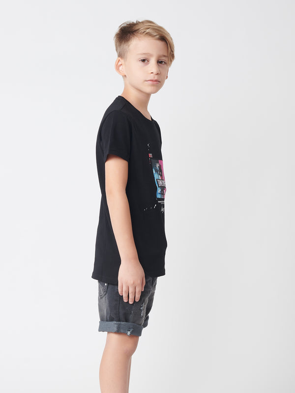 T SHIRTS Black / 14