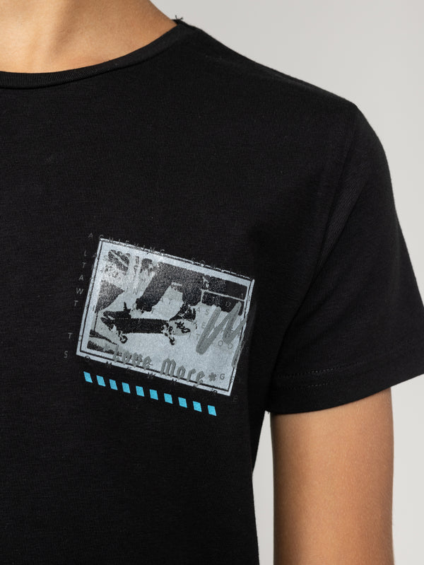 T SHIRTS Black / 14