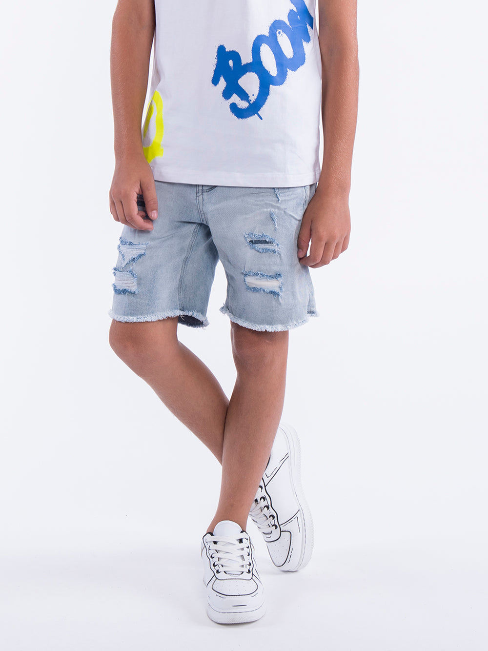 JEANS BERMUDA Light Blue / 14