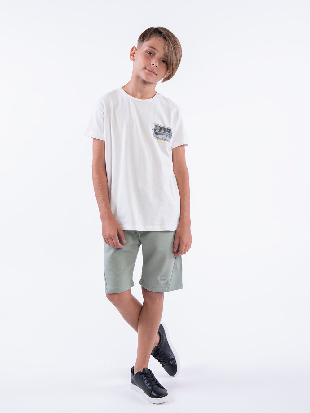 KNITTED BERMUDA Green / 14