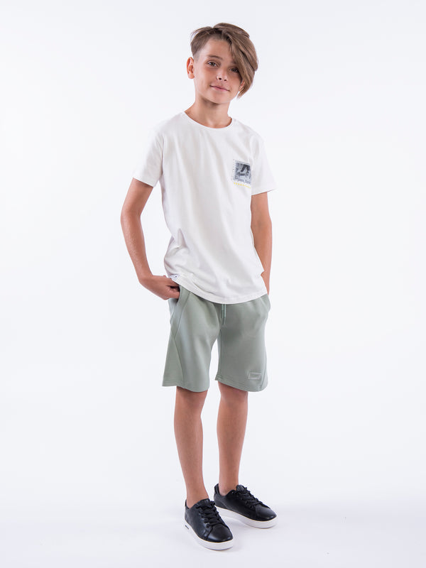 KNITTED BERMUDA Green / 14