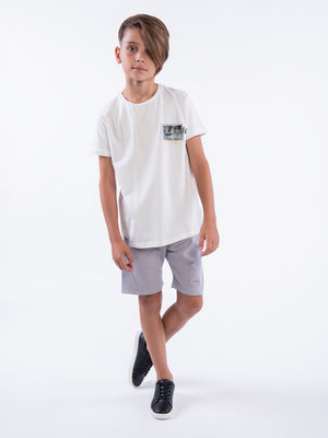 KNITTED BERMUDA Gray / 14