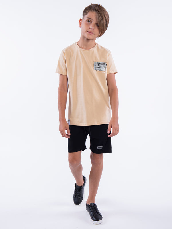 KNITTED BERMUDA Black / 14