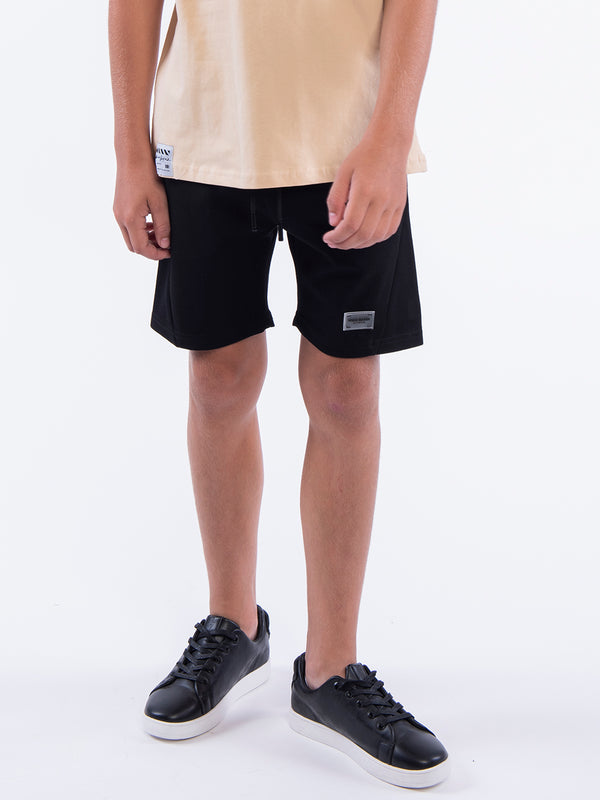 KNITTED BERMUDA Black / 14