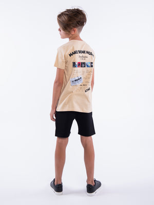 KNITTED BERMUDA Black / 14