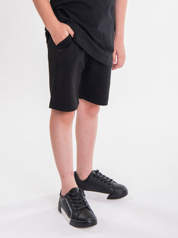 KNITTED BERMUDA Black / 14