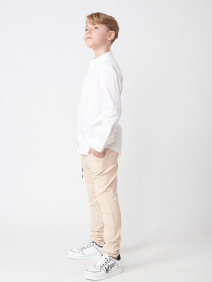 TAILORED PANTS Stone / 14