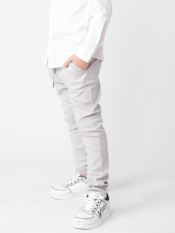 TAILORED PANTS Light Gray / 14