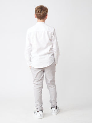 TAILORED PANTS Light Gray / 14