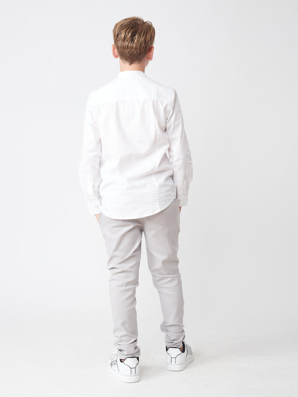 TAILORED PANTS Light Gray / 14