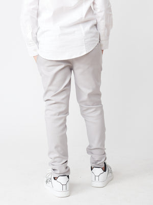TAILORED PANTS Light Gray / 14