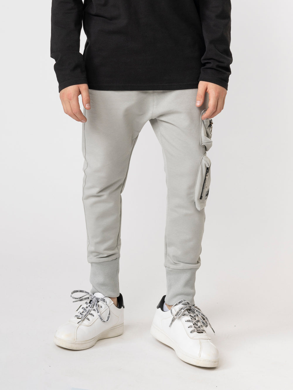 WOVEN PANTS Gray / 14