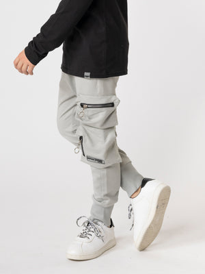 WOVEN PANTS Gray / 14