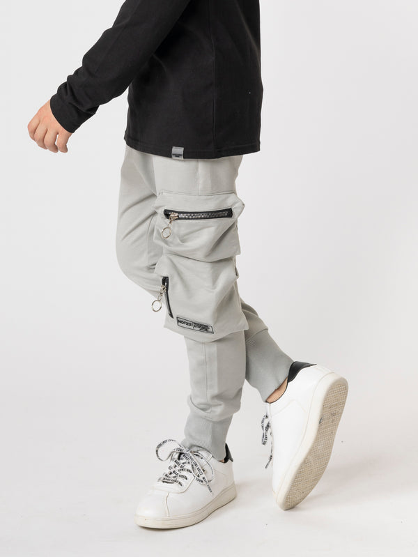 WOVEN PANTS Gray / 14