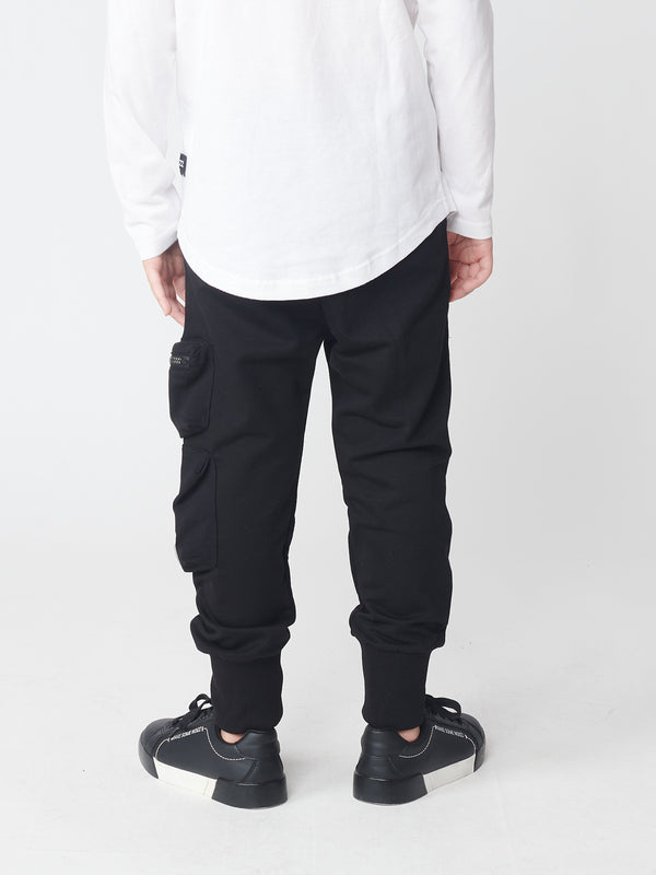 WOVEN PANTS Black / 14