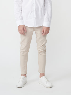 TAILORED PANTS Beige / 14