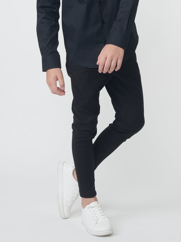 TAILORED PANTS Black / 14