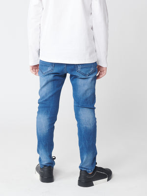 BASIC JOGG JEANS Navy / 14