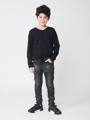 BASIC JOGG JEANS Gray / 14