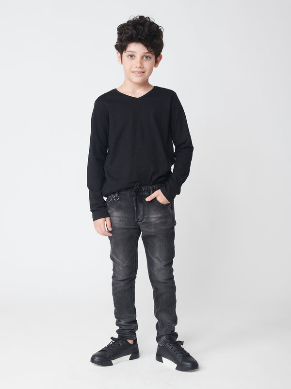 BASIC JOGG JEANS Gray / 14