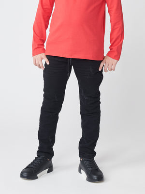 BASIC JOGG JEANS Black / 14