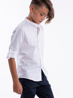 FASHION BUTTONNED SHIRTS White / 14