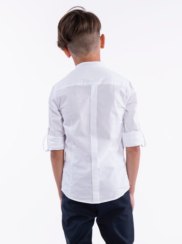 FASHION BUTTONNED SHIRTS White / 14